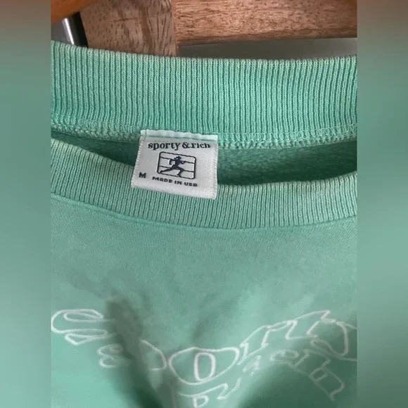 Sporty and Rich crewneck sweatshirt - Picture 3 of 3